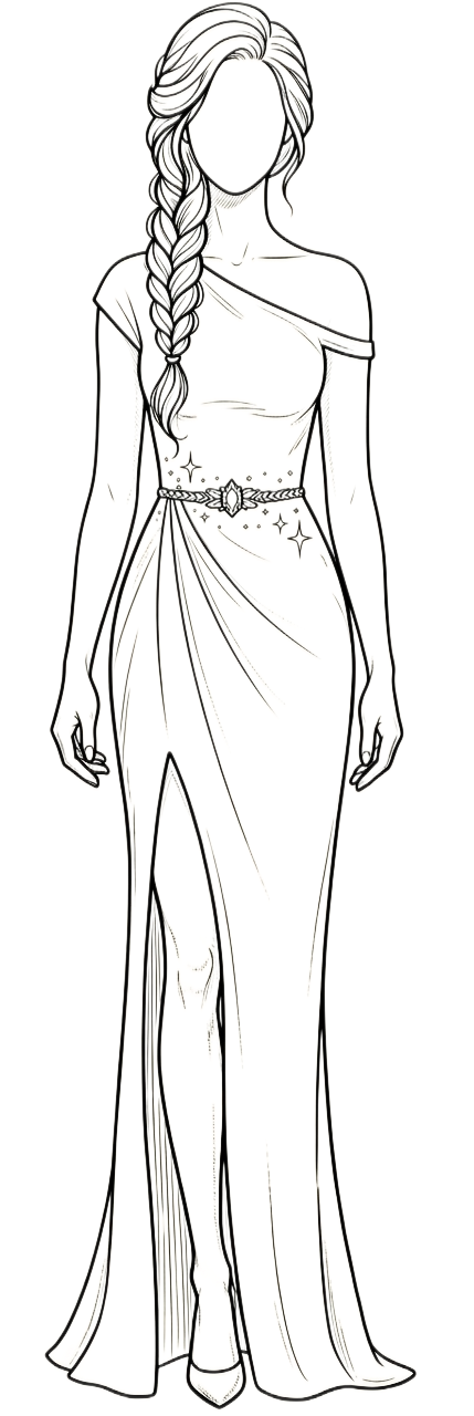 Ejemplo vestido para la novia