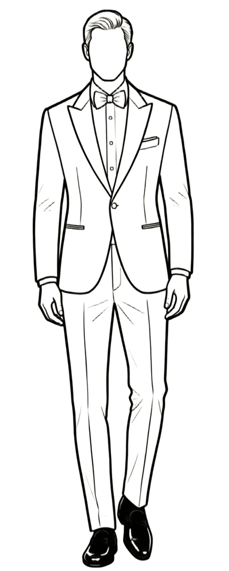 Ejemplo traje para el novio